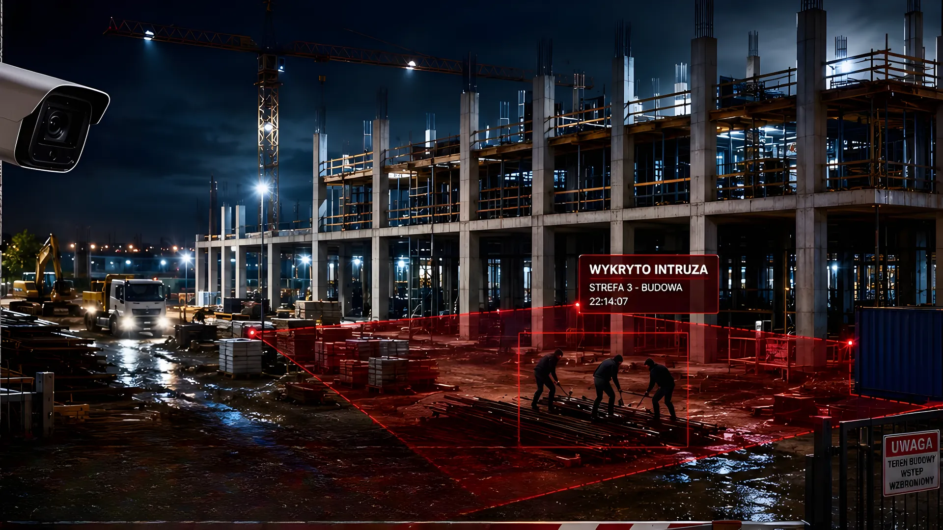 Kamera widzi wtargnięcie
